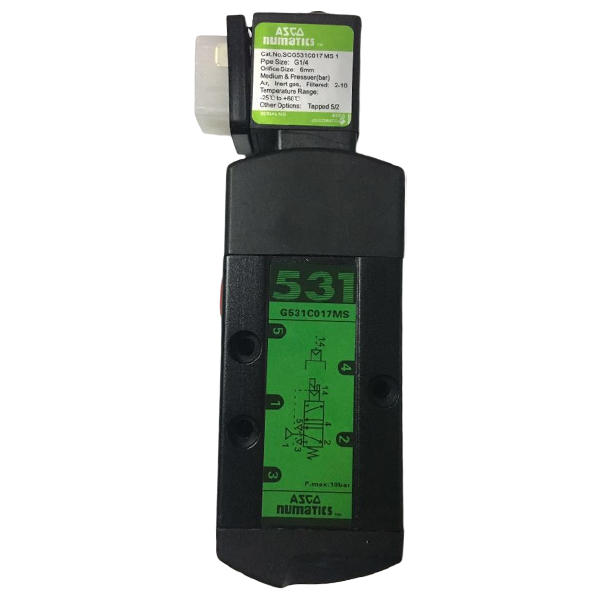 SCG531C017MS New ASCO 531 Series Solenoid Valve